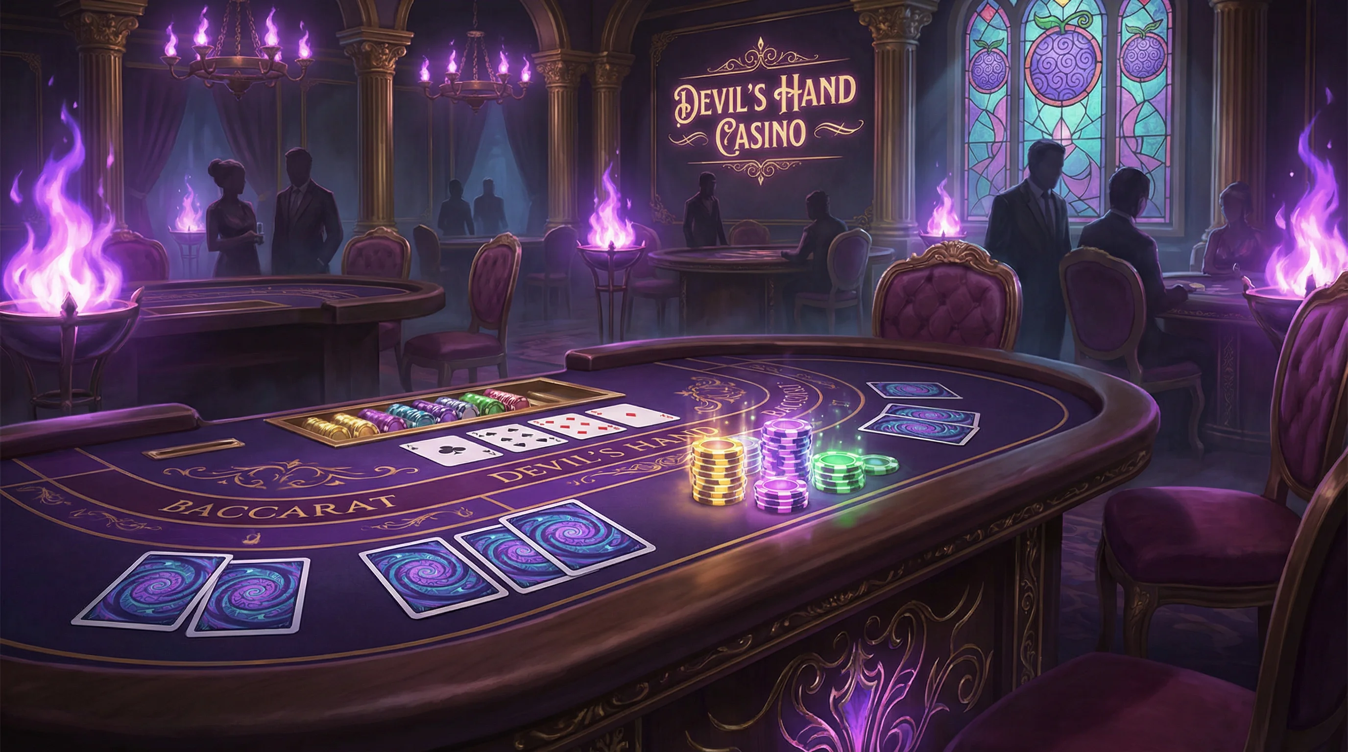 Bacará Elegante no Cassino verabet